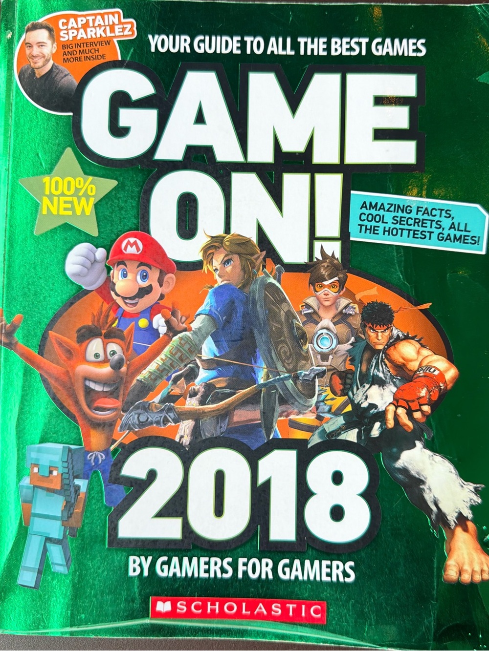 Scholastic Game On! 2018 Guide - Green Cover
